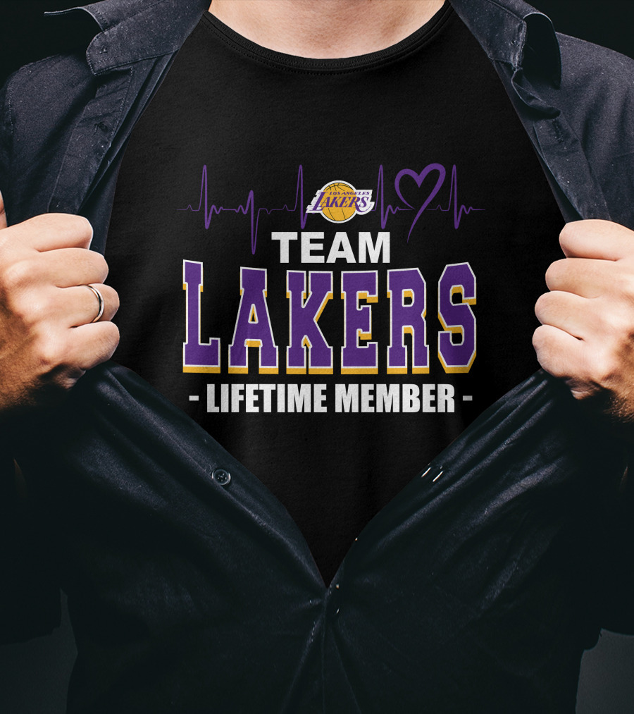 Team Lakers Lifetime Member Los Angeles Lakers T-Shirt