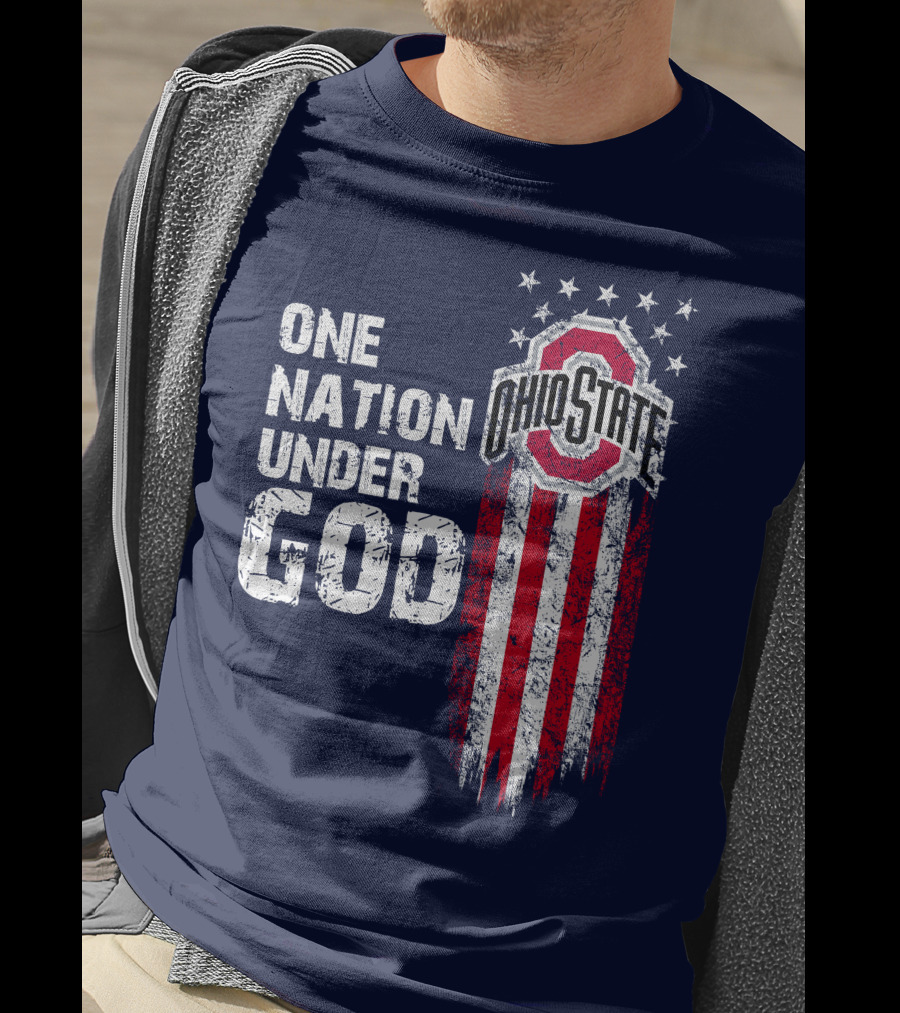 Ohio State Buckeyes One Nation Under God T-Shirt
