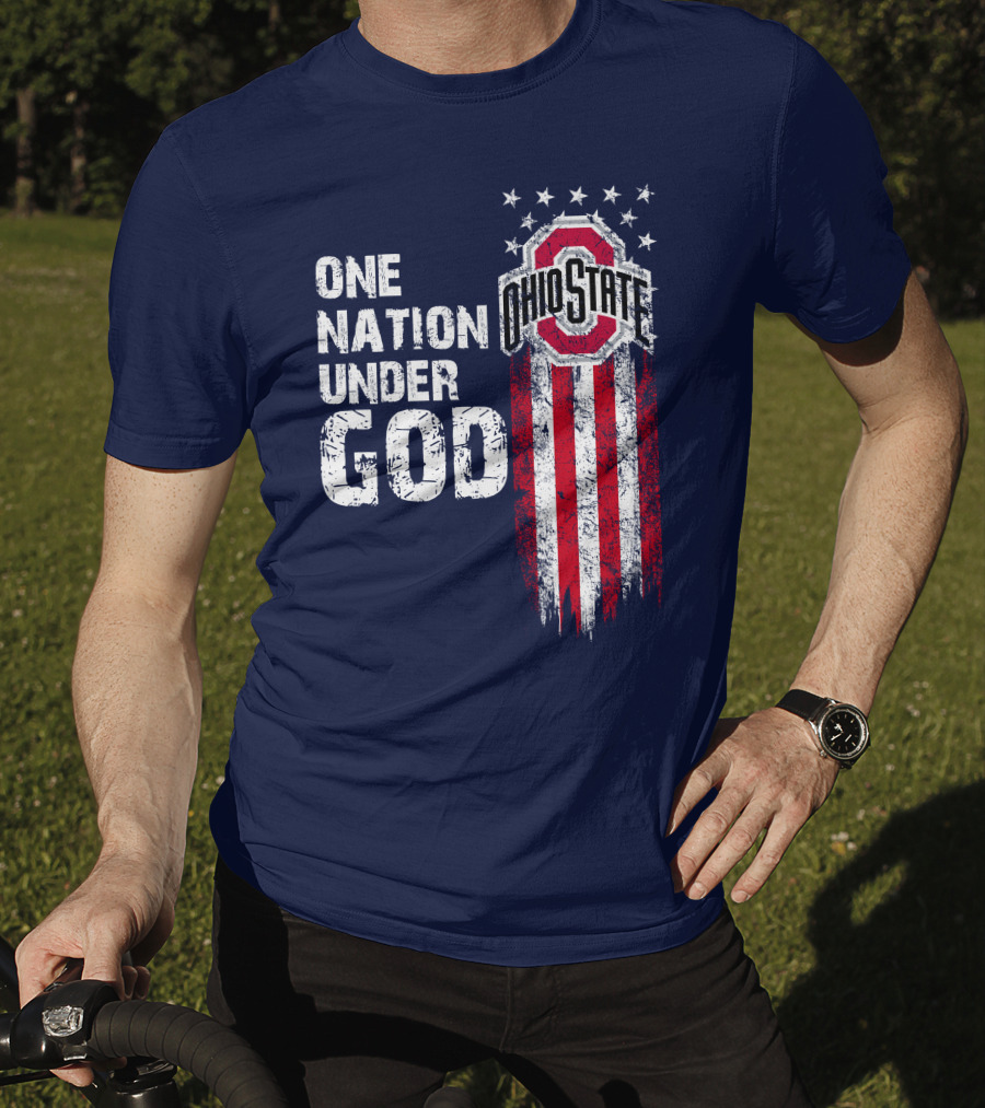 Ohio State Buckeyes One Nation Under God T-Shirt