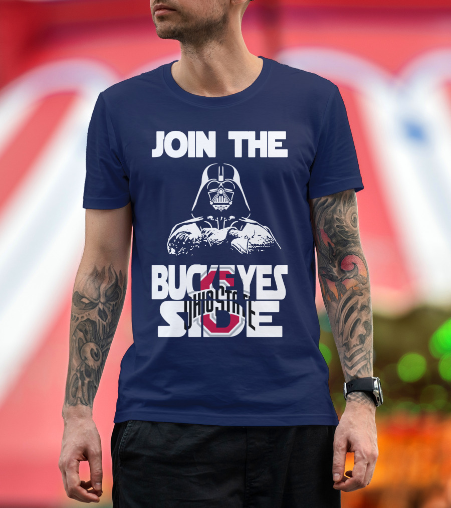 Join The Ohio State Buckeyes Side T-Shirt