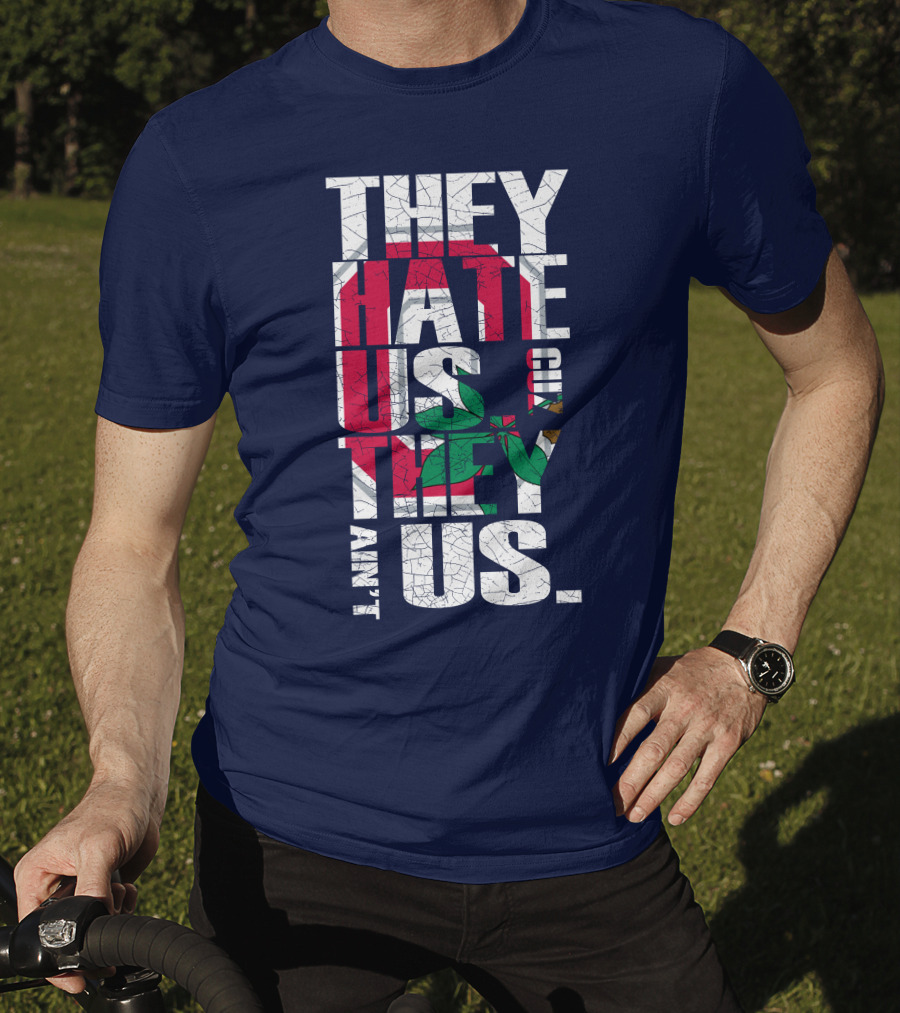 Ohio State Buckeyes They Hate Us Because They Ain't Us T-Shirt