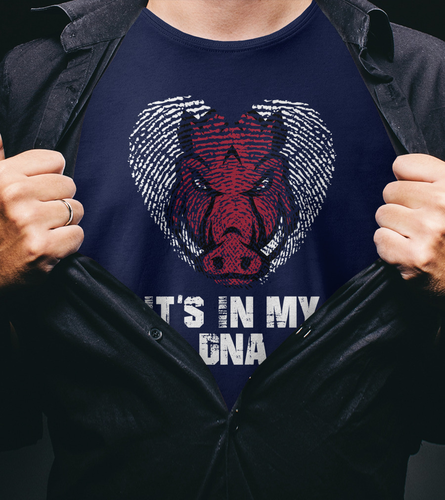 Arkansas Razorbacks It's In My Dna T-Shirt
