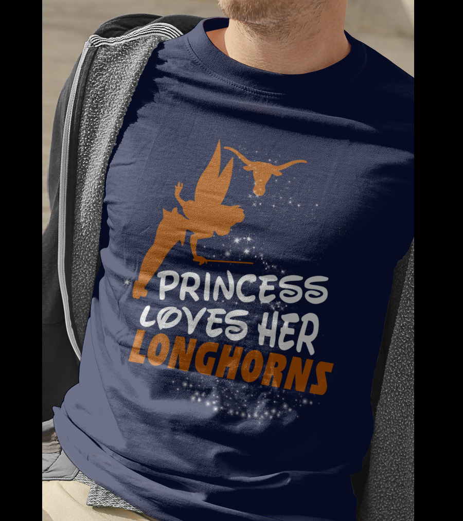 Princess Loves Her Texas Longhorns T-Shirt