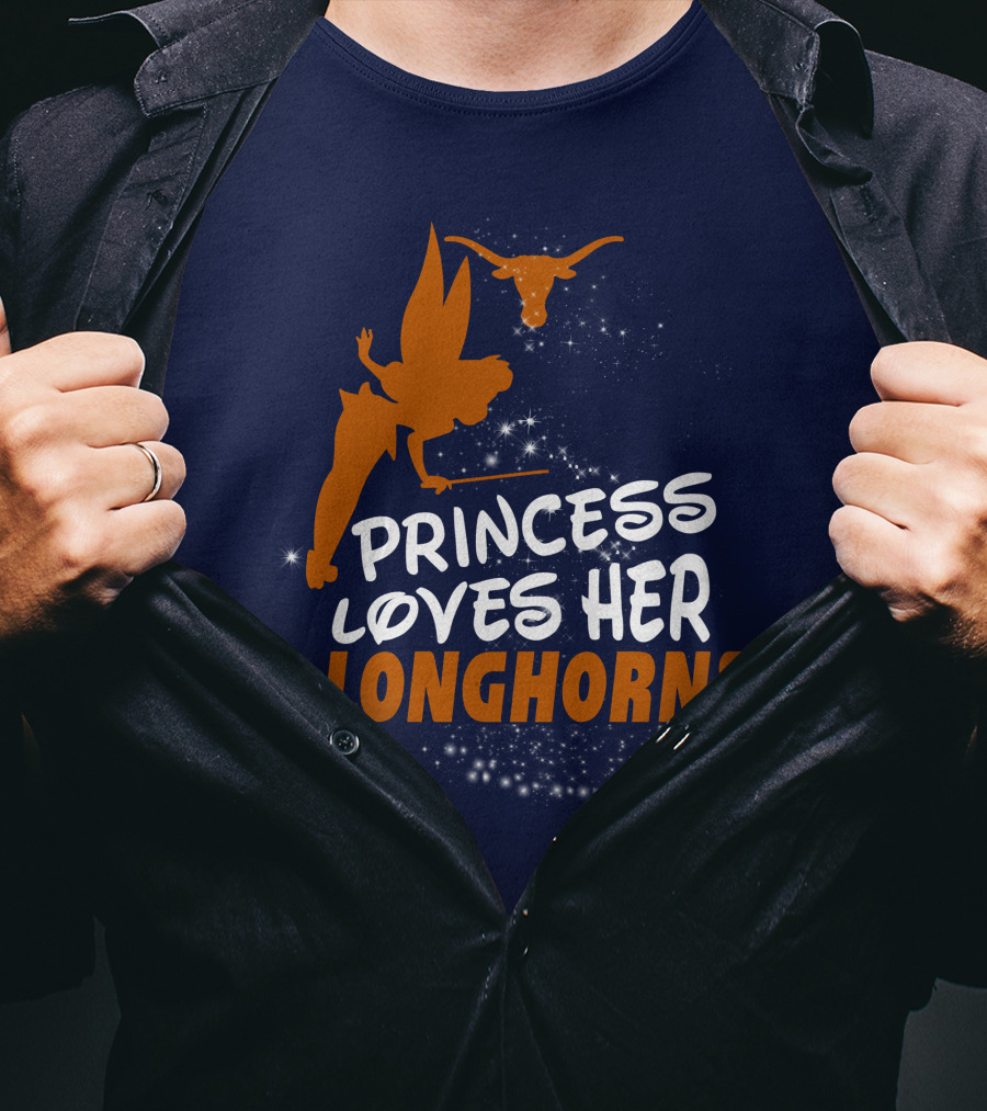 Princess Loves Her Texas Longhorns T-Shirt