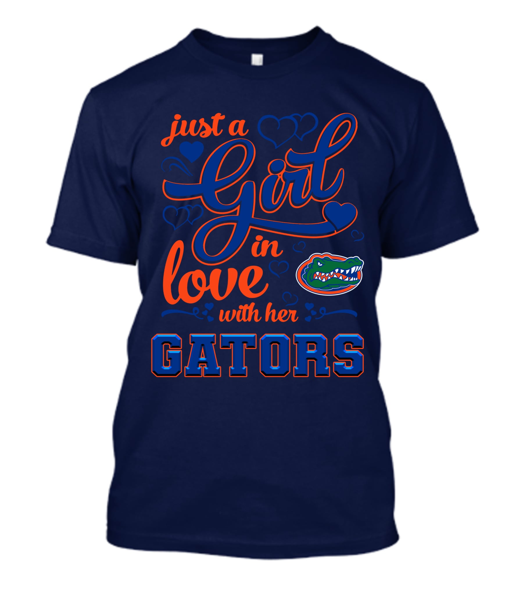 Just A Girl In Love With Her Florida Gators T-Shirt