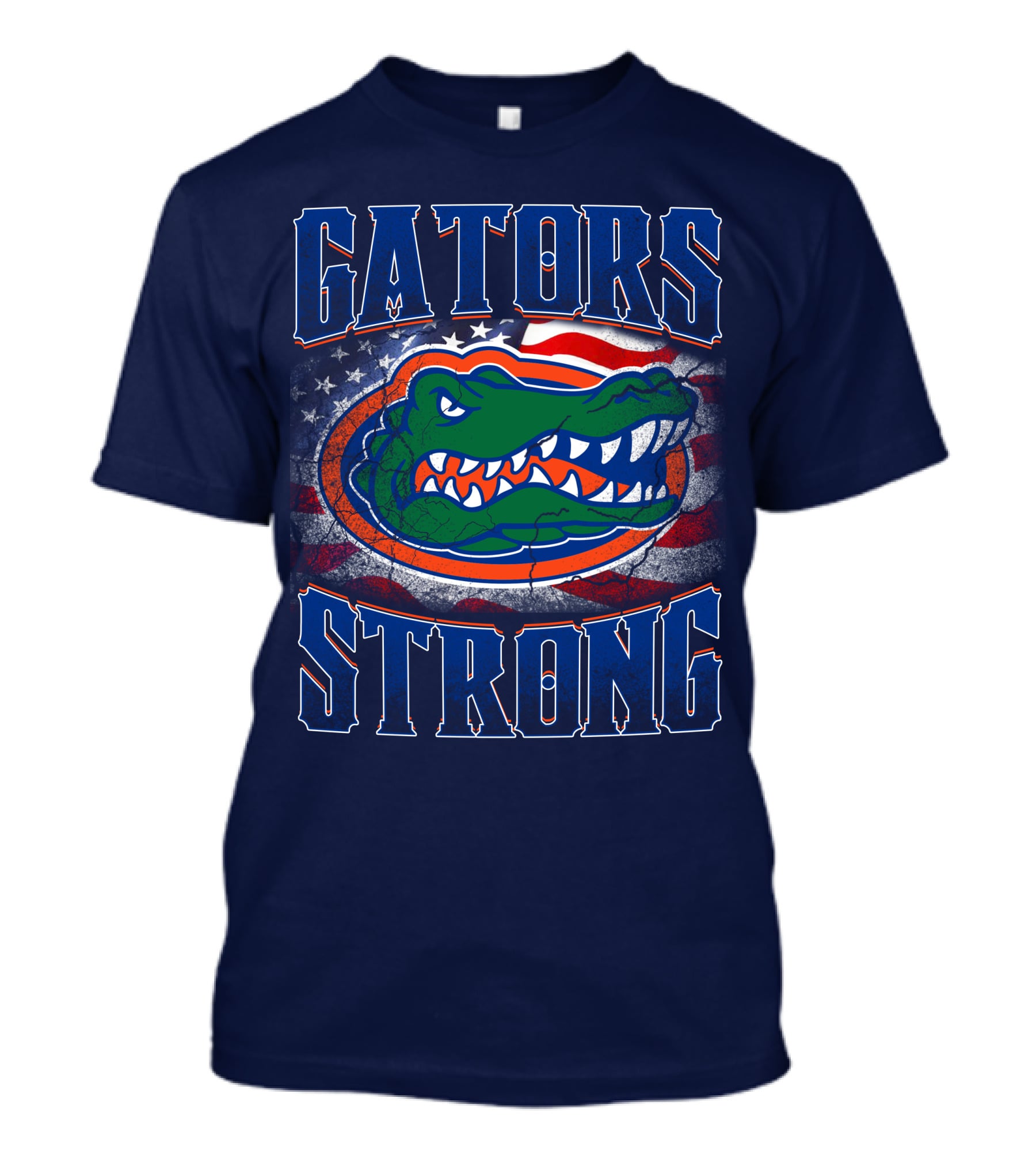 Florida Gators Strong American Flag T-Shirt