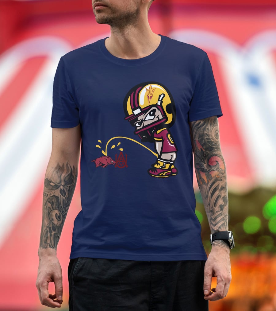 Arizona State Sun Devils Rivalry Game With Arkansas Razorbacks T-Shirt