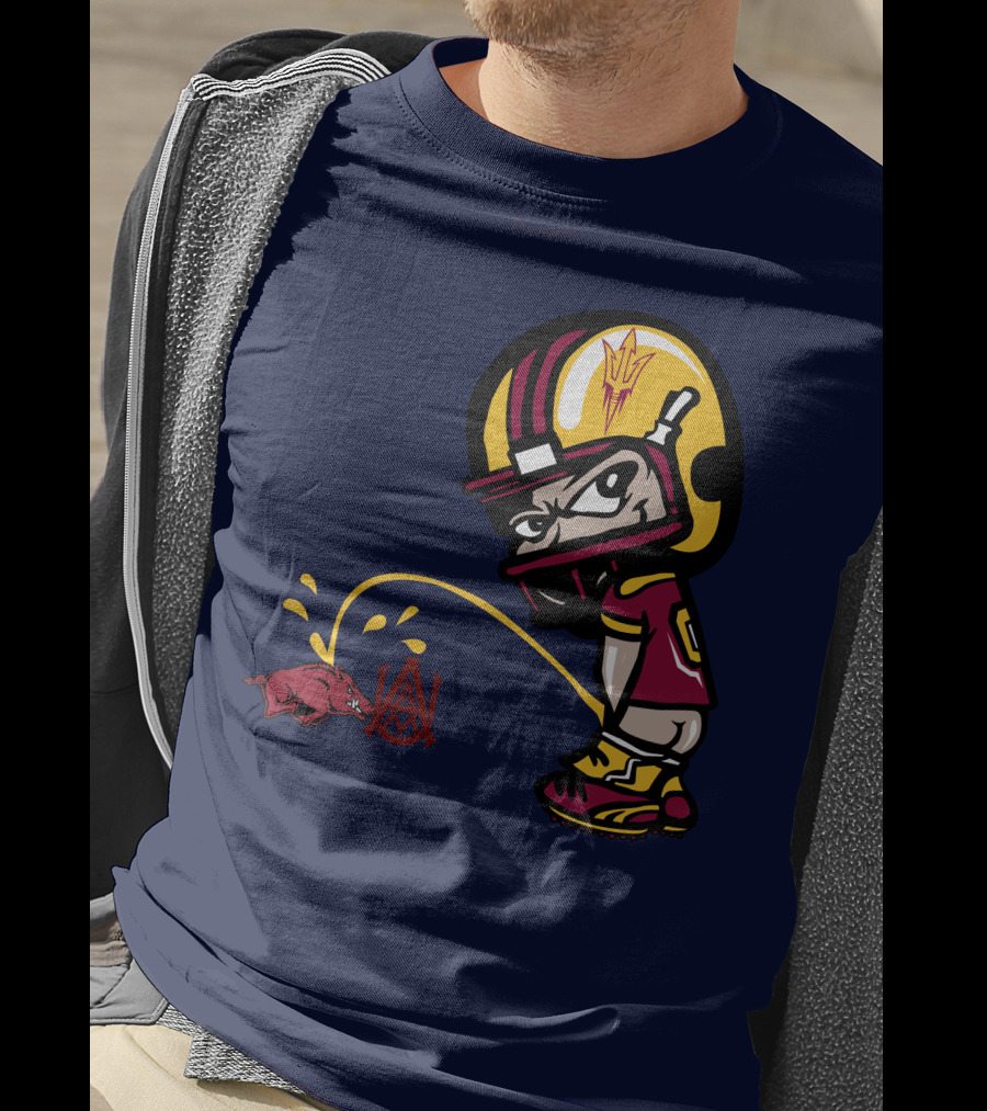 Arizona State Sun Devils Rivalry Game With Arkansas Razorbacks T-Shirt