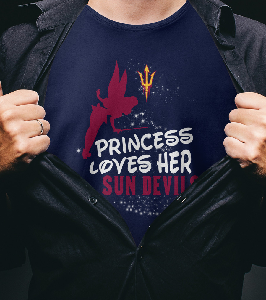 Princess Loves Her Arizona State Sun Devils T-Shirt