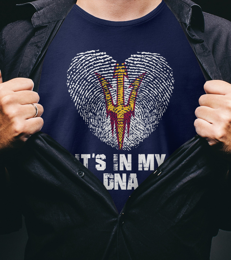 It's In My Dna Arizona State Sun Devils T-Shirt