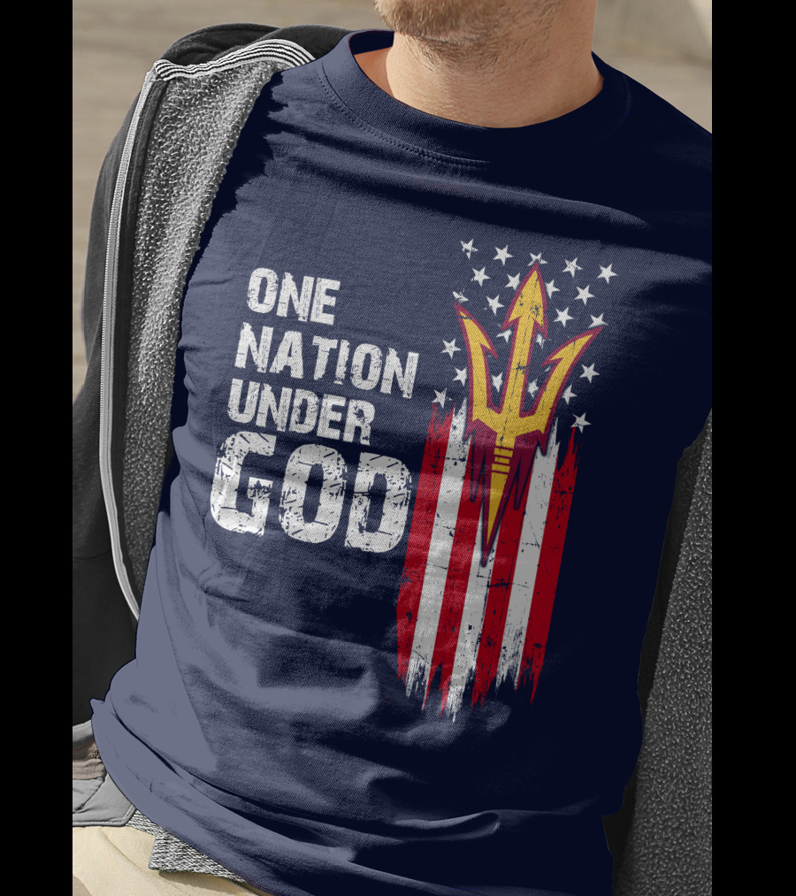 One Nation Under God Arizona State Sun Devils T-Shirt