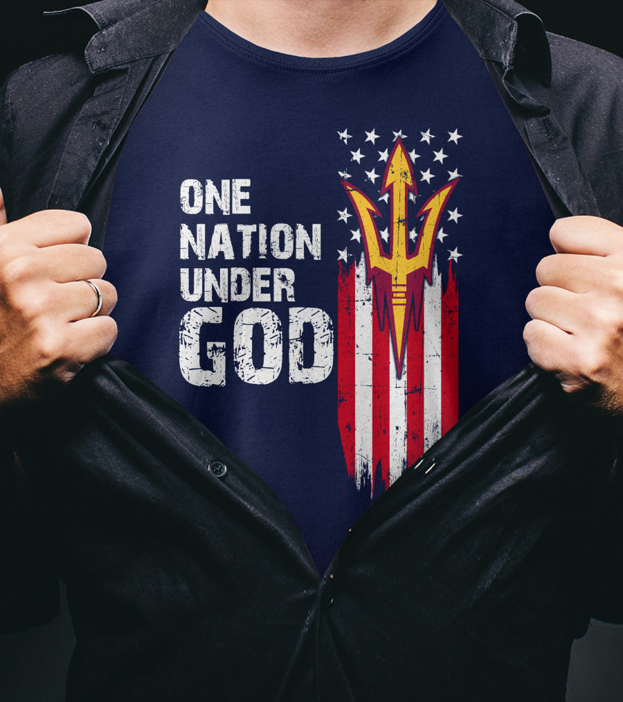 One Nation Under God Arizona State Sun Devils T-Shirt