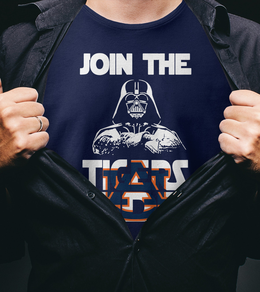 Join The Tigers Side Auburn Tigers T-Shirt
