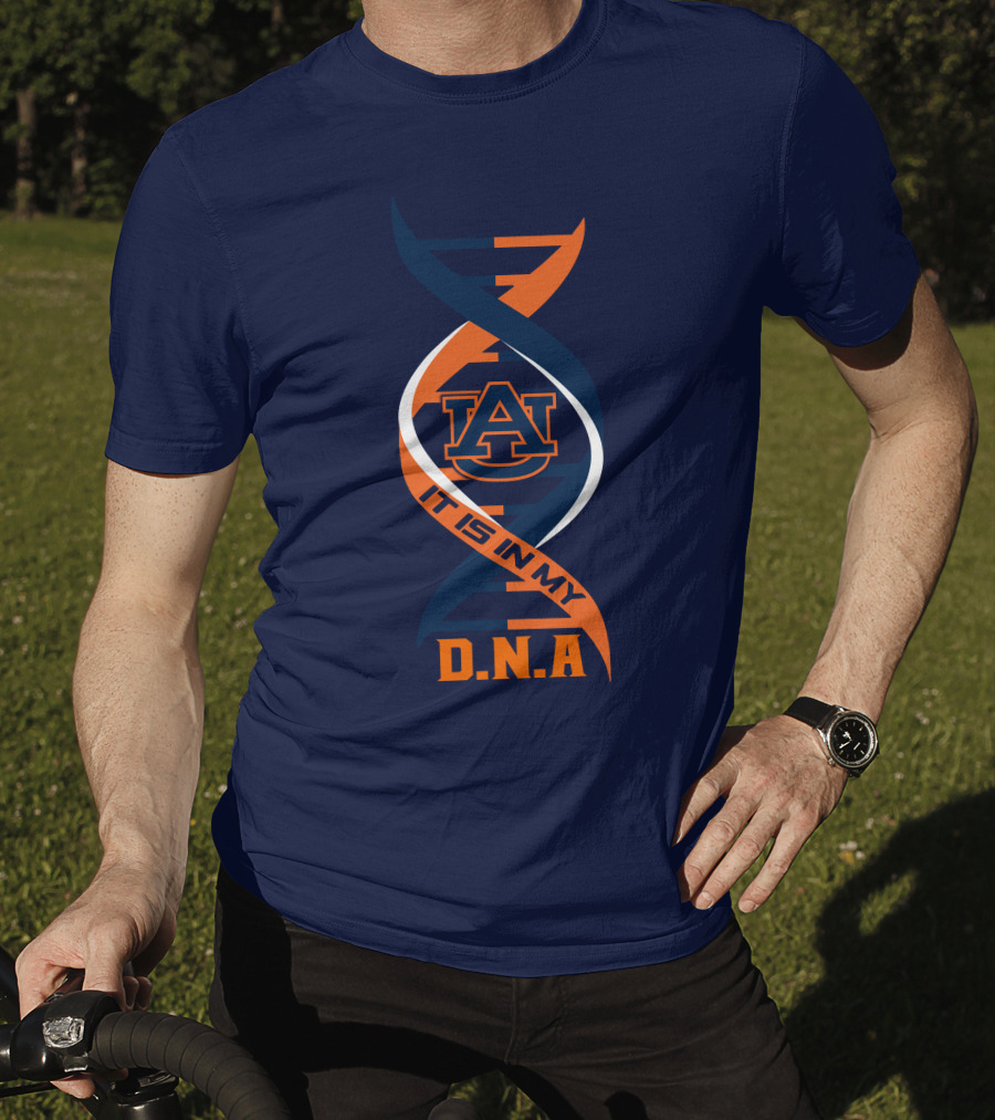 Auburn Tigers Au Logo It Is In My Dna T-Shirt