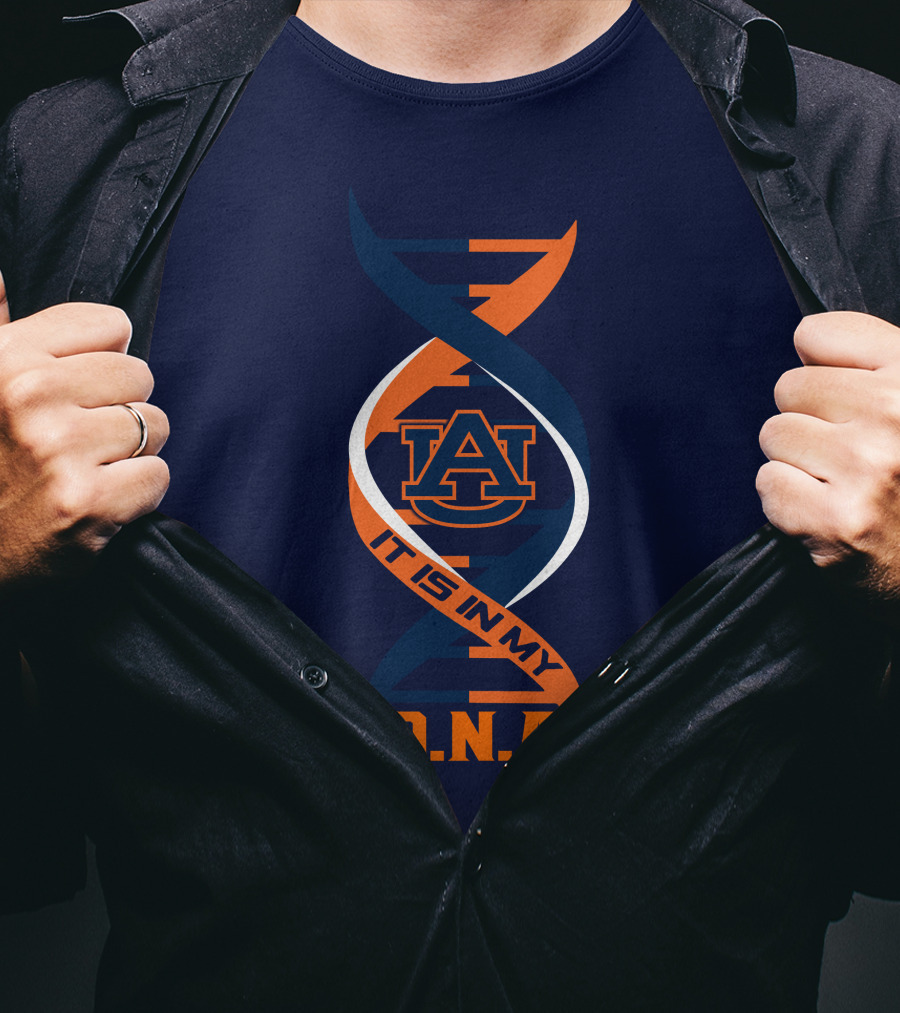 Auburn Tigers Au Logo It Is In My Dna T-Shirt