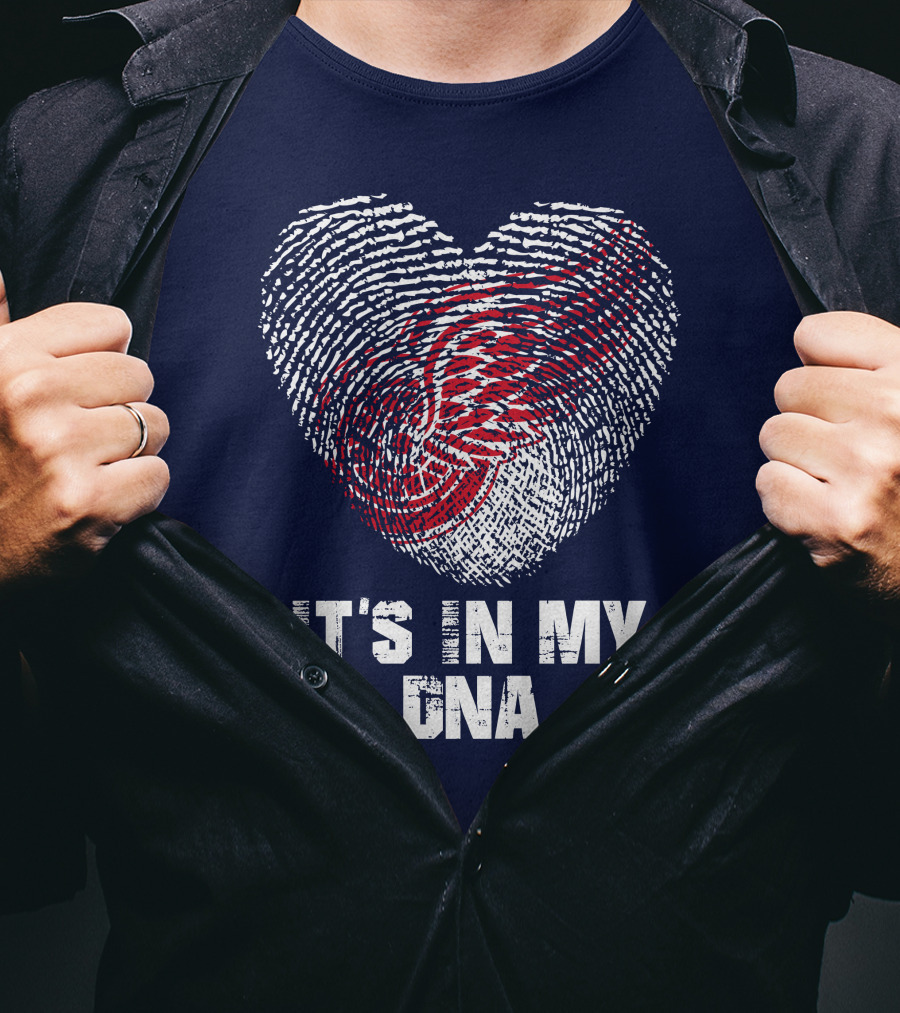 Detroit Redwings It's In My Dna T-Shirt