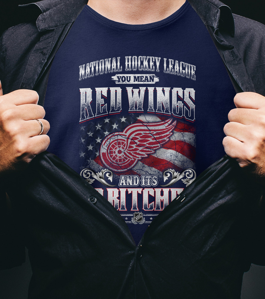 National Hockey League You Mean Red Wings And Its 30 Bitches T-Shirt
