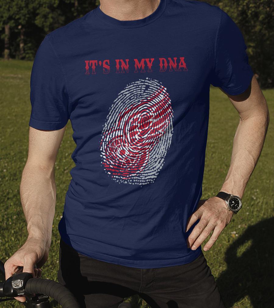 It's In My Dna Detroit Redwings T-Shirt