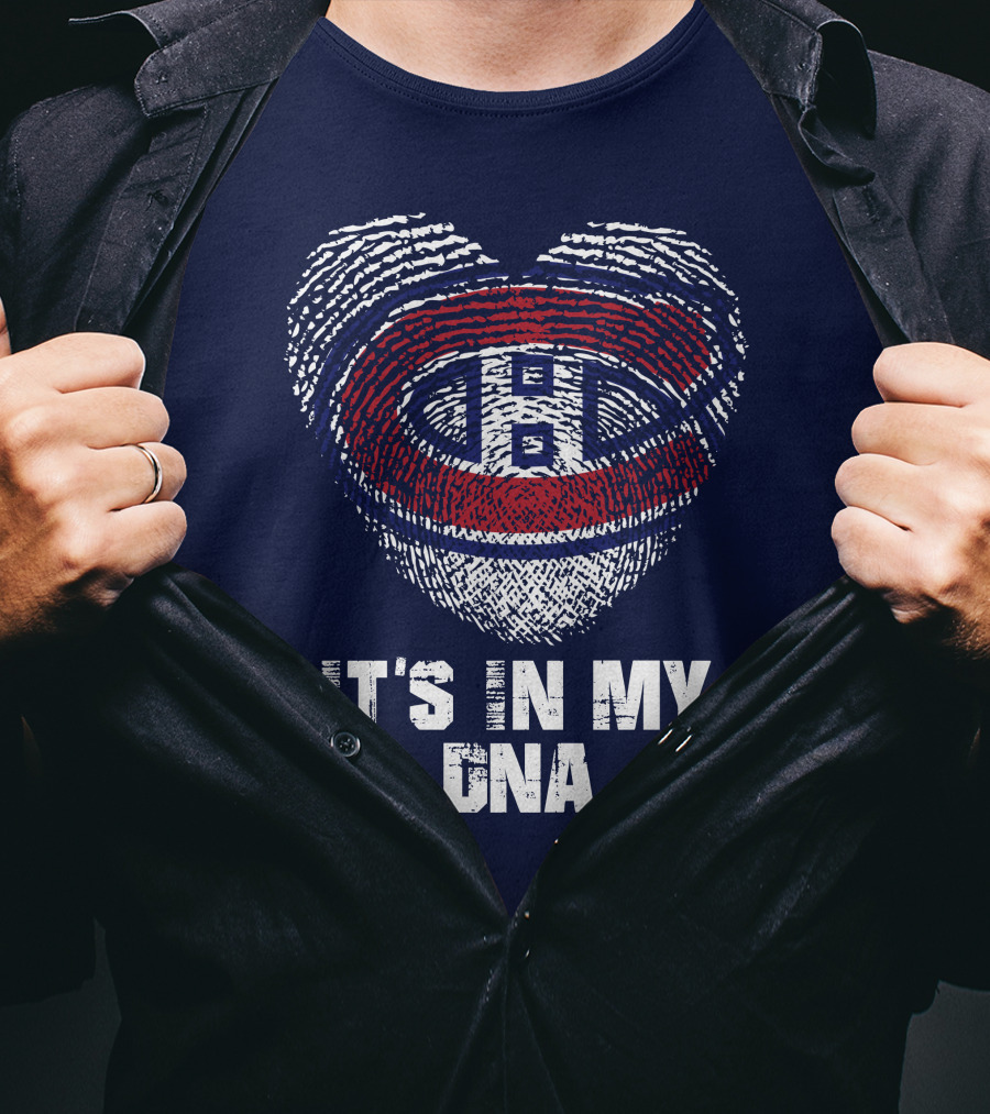 Montreal Canadiens It's In My Dna T-Shirt