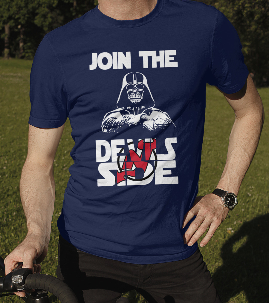 Join The Devils Side New Jersey Devils T-Shirt