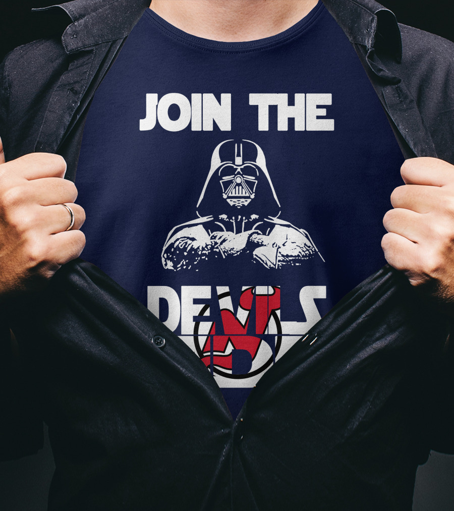 Join The Devils Side New Jersey Devils T-Shirt