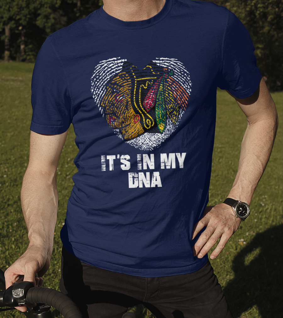Chicago Blackhawks It's In My Dna T-Shirt