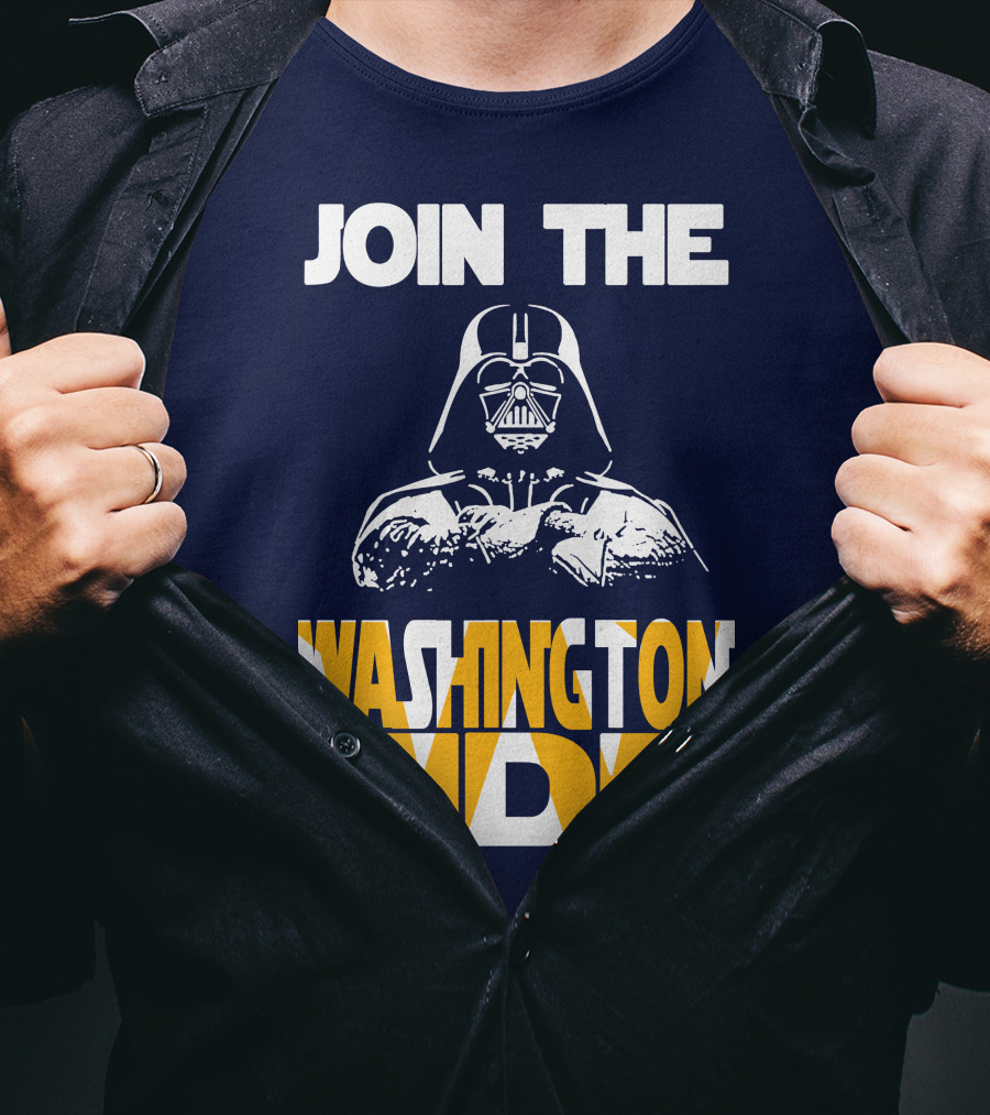 Join The Washington Side Darth Vader T-Shirt