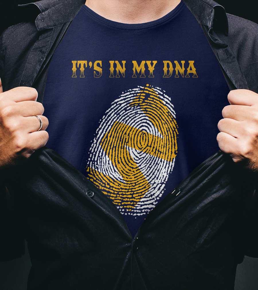 Washington It's In My Dna Fingerprint T-Shirt