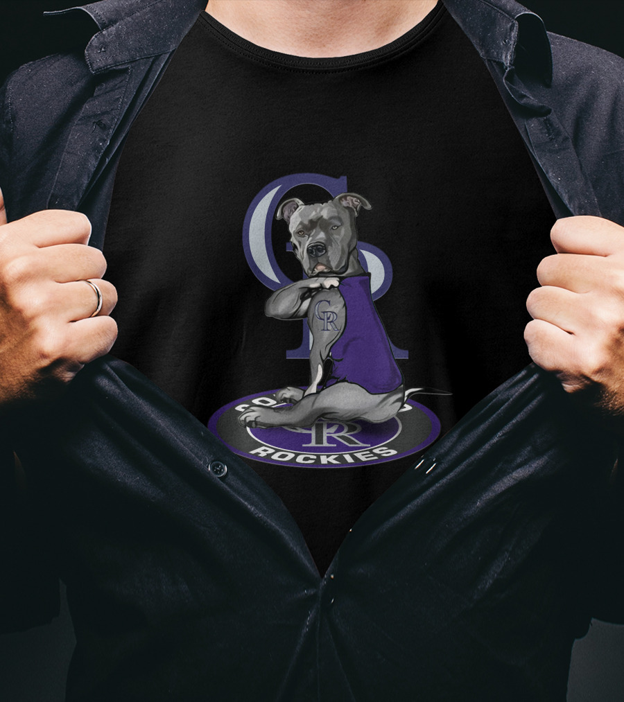Colorado Rockies Dog Mascot 09 Rockies T-Shirt