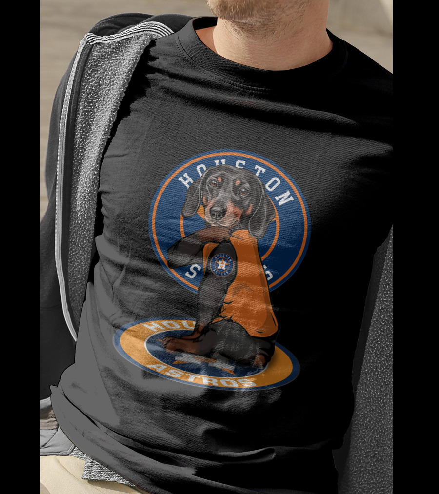 Houston Astros Dog Mascot T-Shirt