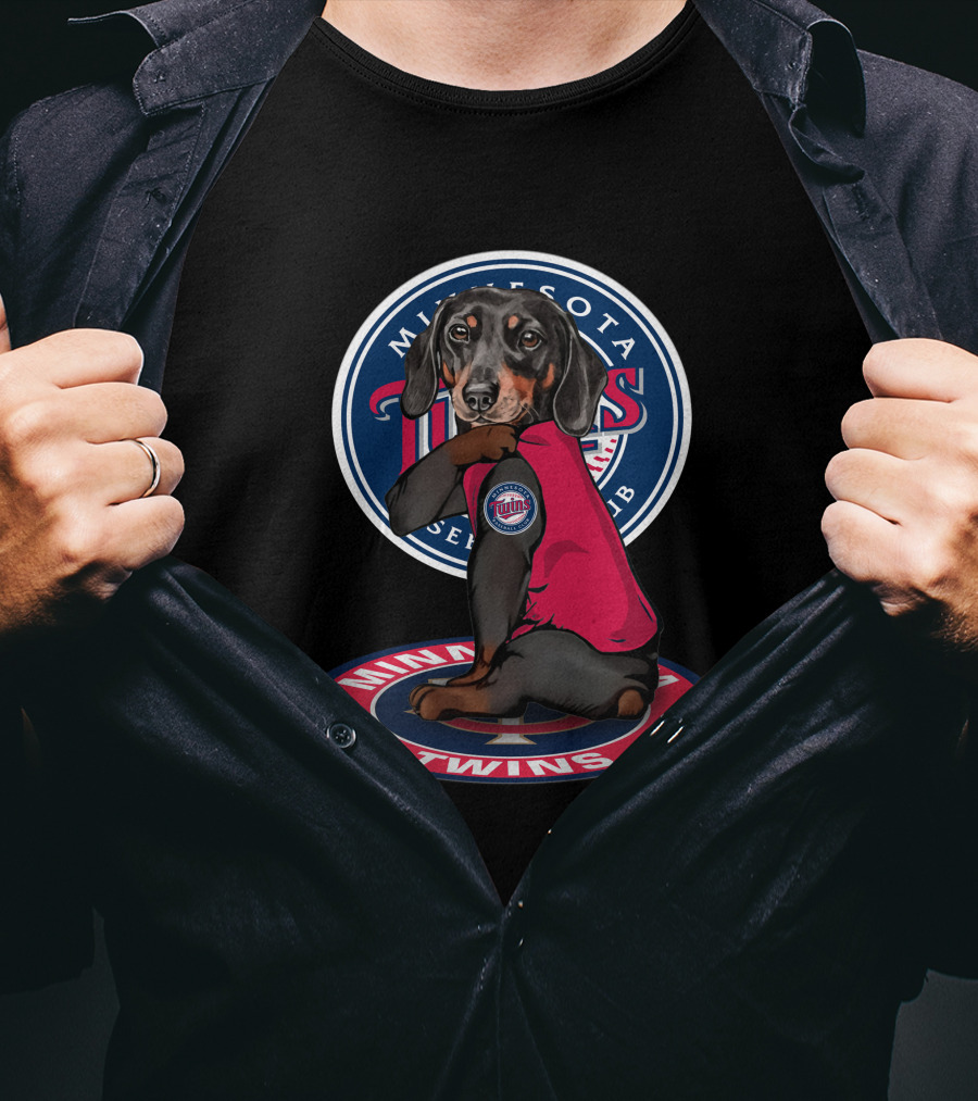 Minnesota Twins Baseball Club Dog Jersey T-Shirt