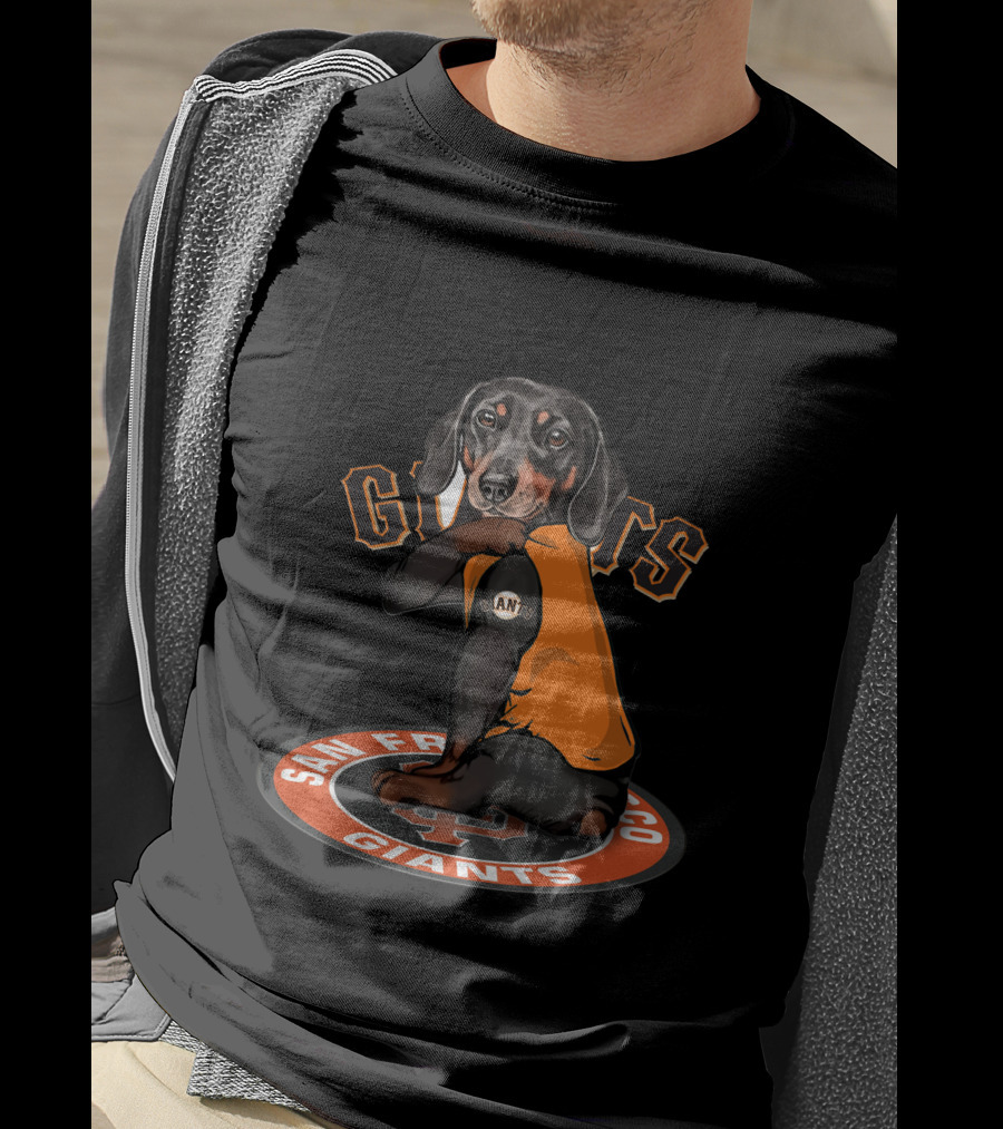San Francisco Giants Dog Giants Baseball Giants T-Shirt