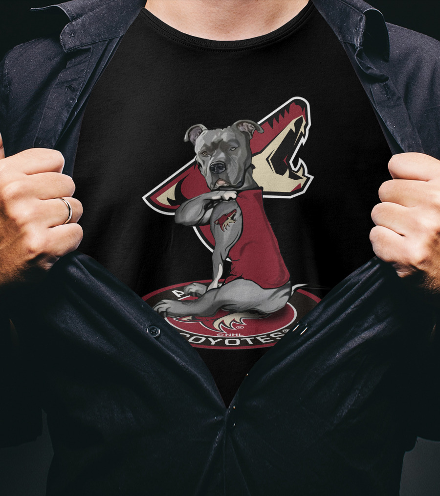Arizona Coyotes Dog Tattoo T-Shirt