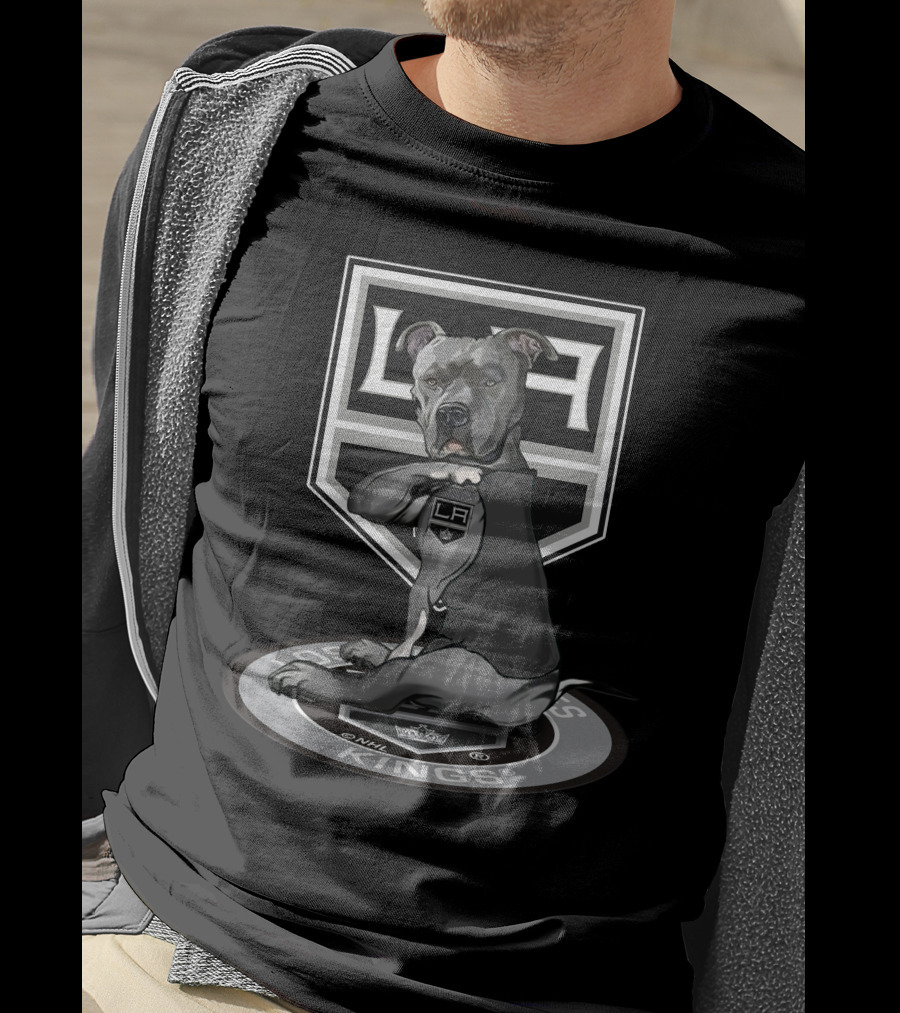 La Kings Pitbull 2014 Nhl T-Shirt