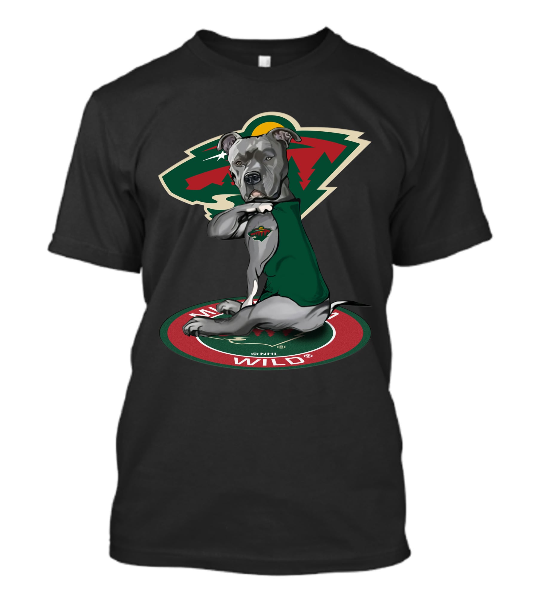 NHL Minnesota Wild Dog 15 T-Shirt