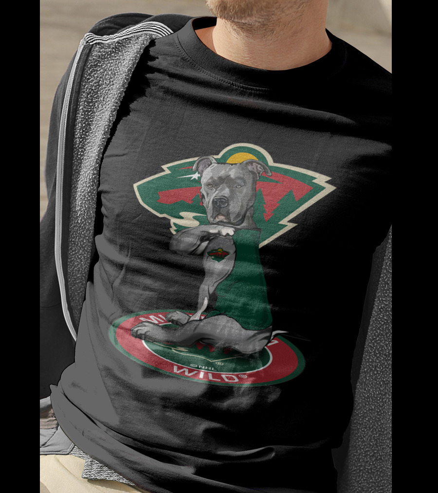 NHL Minnesota Wild Dog 15 T-Shirt