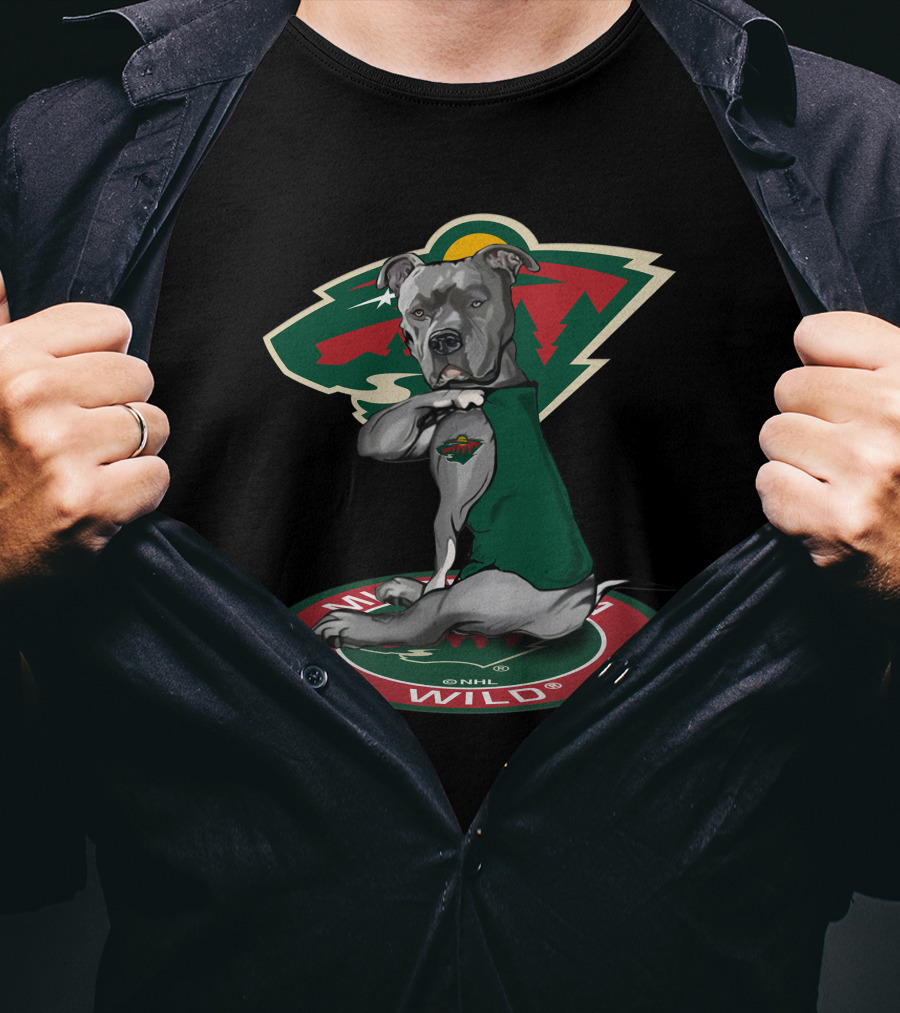 NHL Minnesota Wild Dog 15 T-Shirt