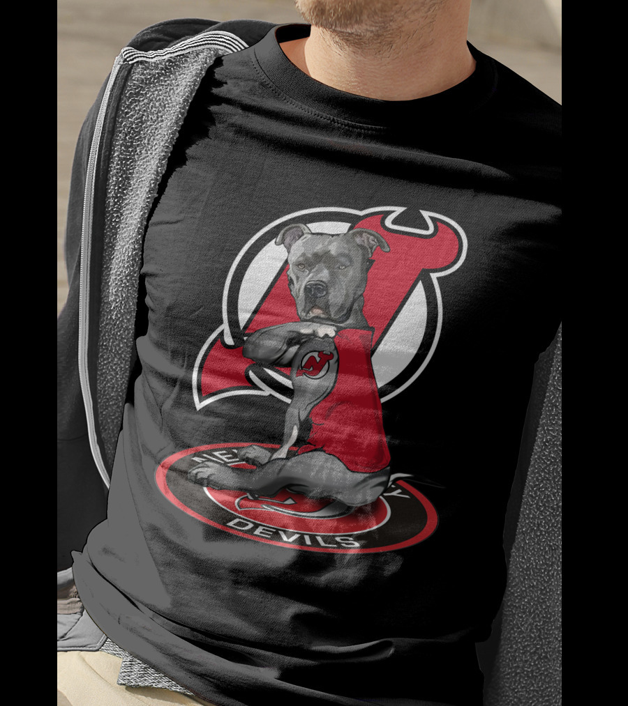 New Jersey Devils Dog Mascot 18 T-Shirt