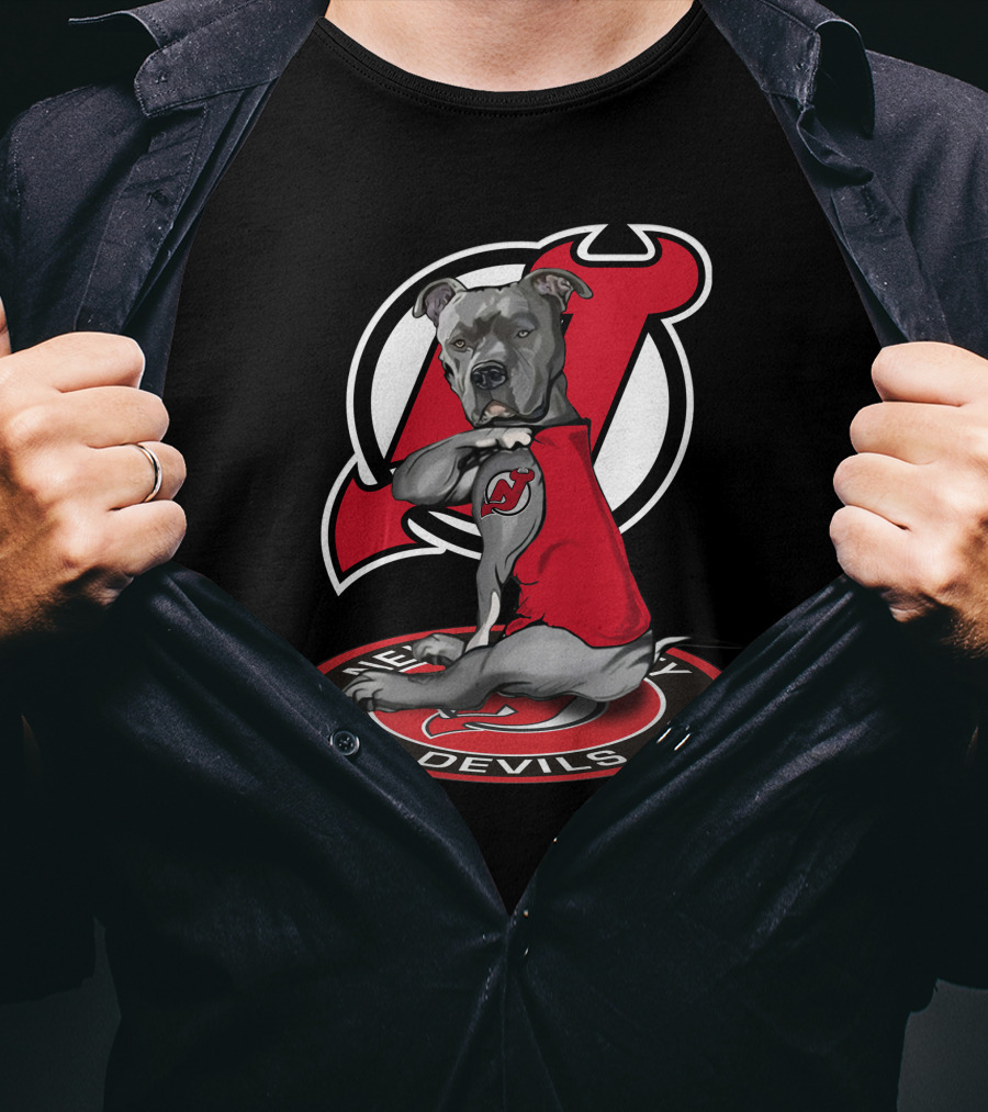 New Jersey Devils Dog Mascot 18 T-Shirt
