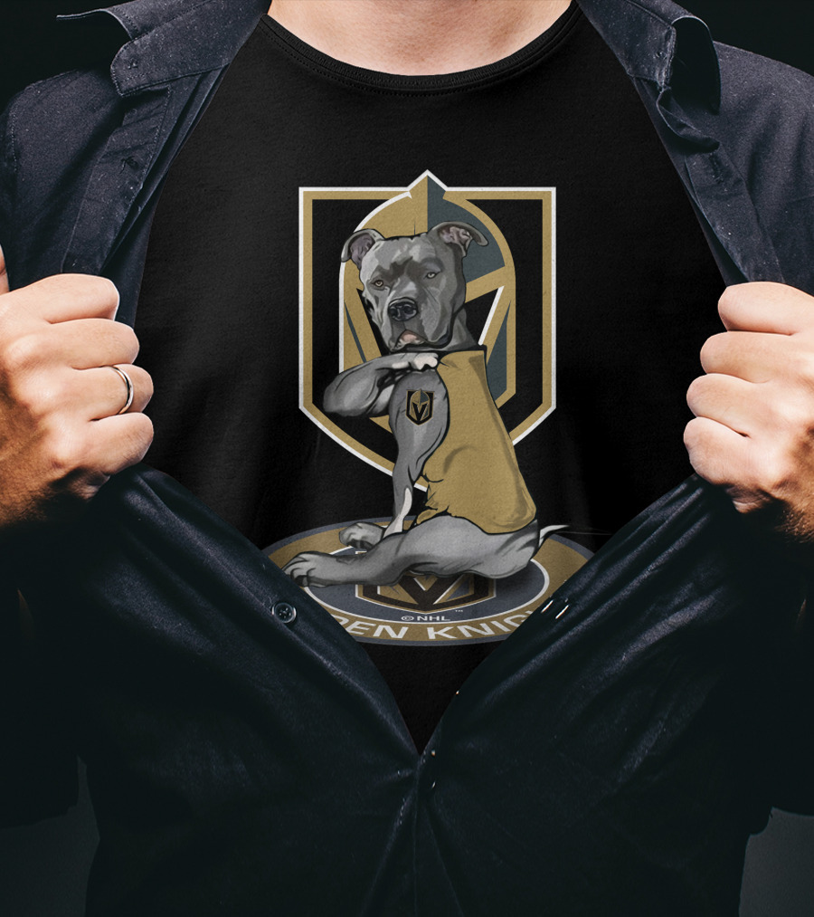 Vegas Golden Knights 29 NHL Dog T-Shirt