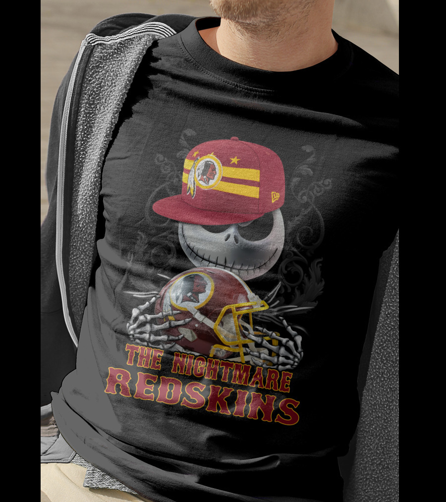 The Nightmare Redskins Ds001-32 Washington Redskins T-Shirt