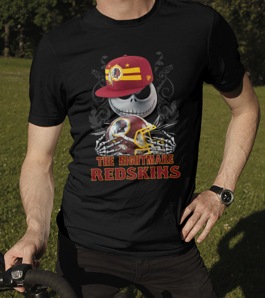 The Nightmare Redskins Ds001-32 Washington Redskins T-Shirt
