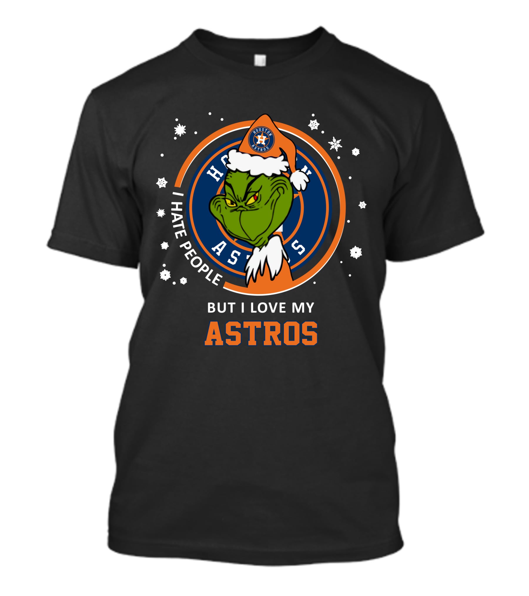 I Hate People But I Love My Astros Houston Astros T-Shirt