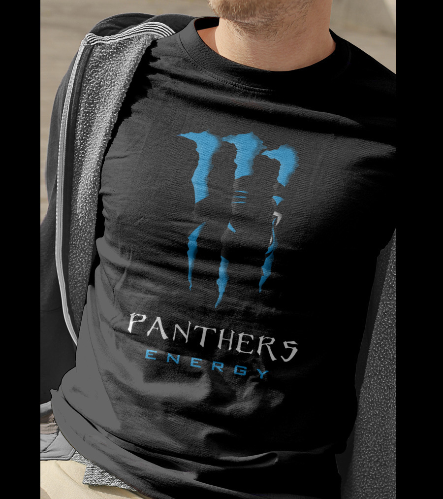 Panthers Energy Nfl05 Ds001 Monster Claw T-Shirt
