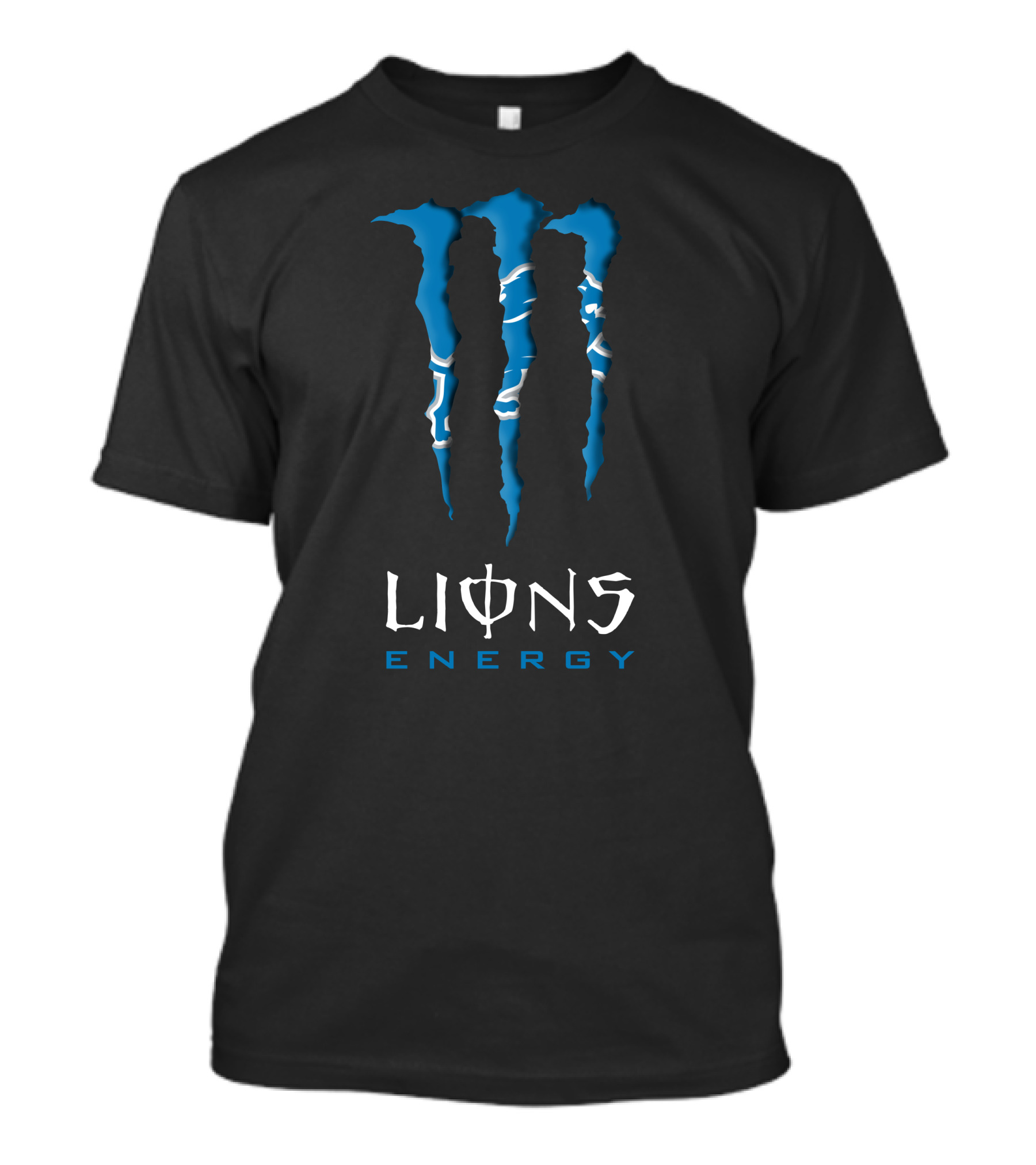 Monster Lions Energy Ds001-Nfl11 T-Shirt