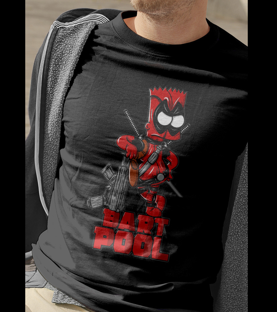 Bart Pool Ninja Attire T-Shirt
