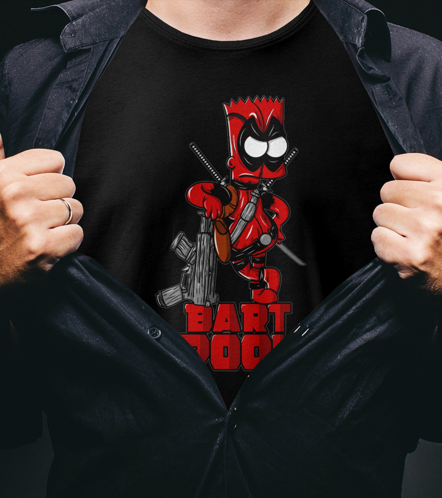Bart Pool Ninja Attire T-Shirt