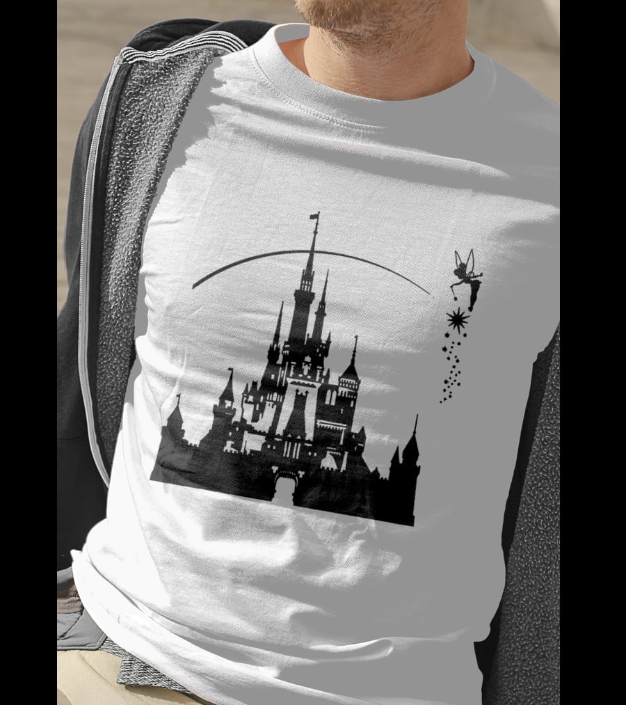 Disneyland Castle Tinker Bell Magic T-Shirt