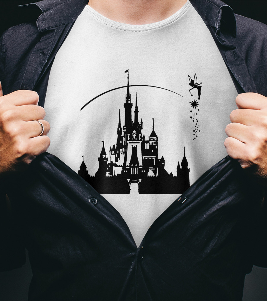 Disneyland Castle Tinker Bell Magic T-Shirt