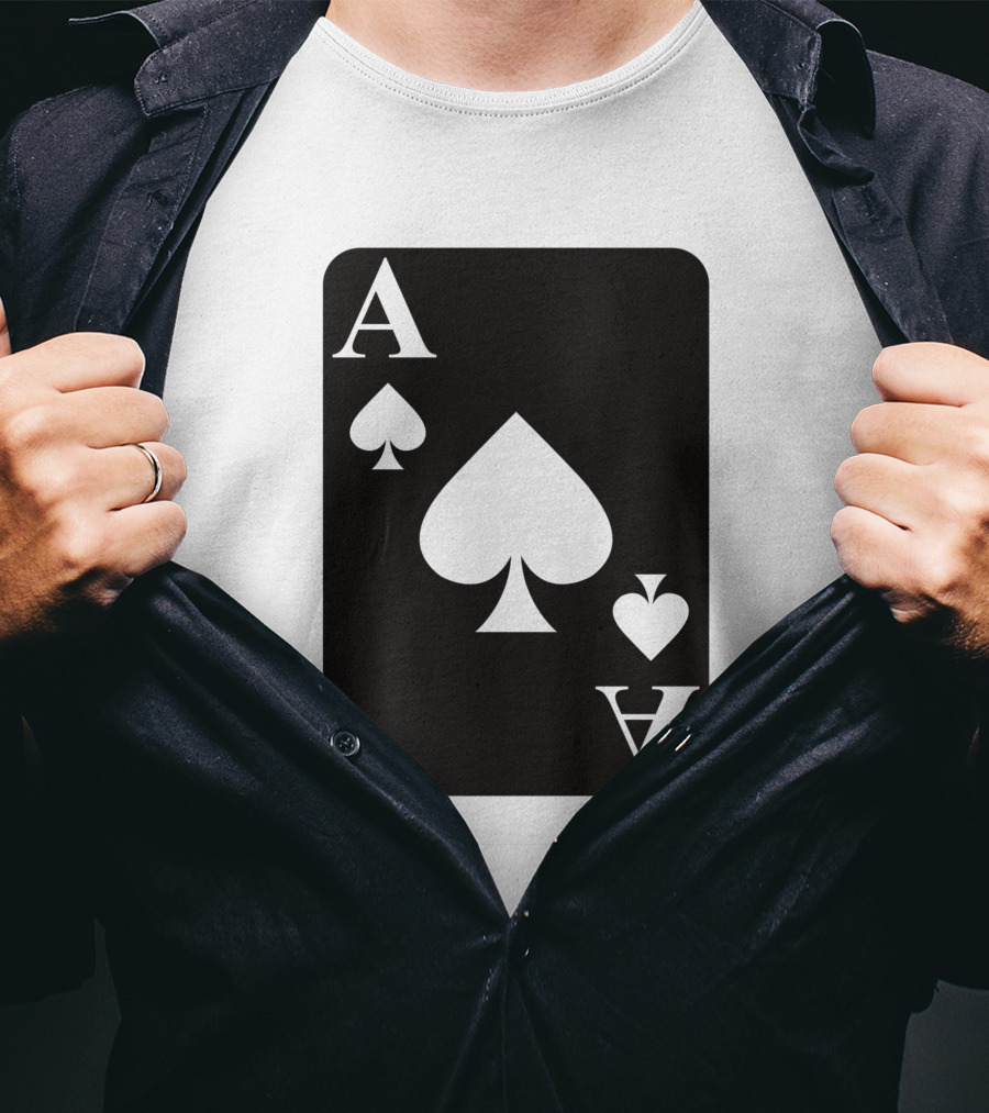 Ace Of Spades Card 1589588 T-Shirt